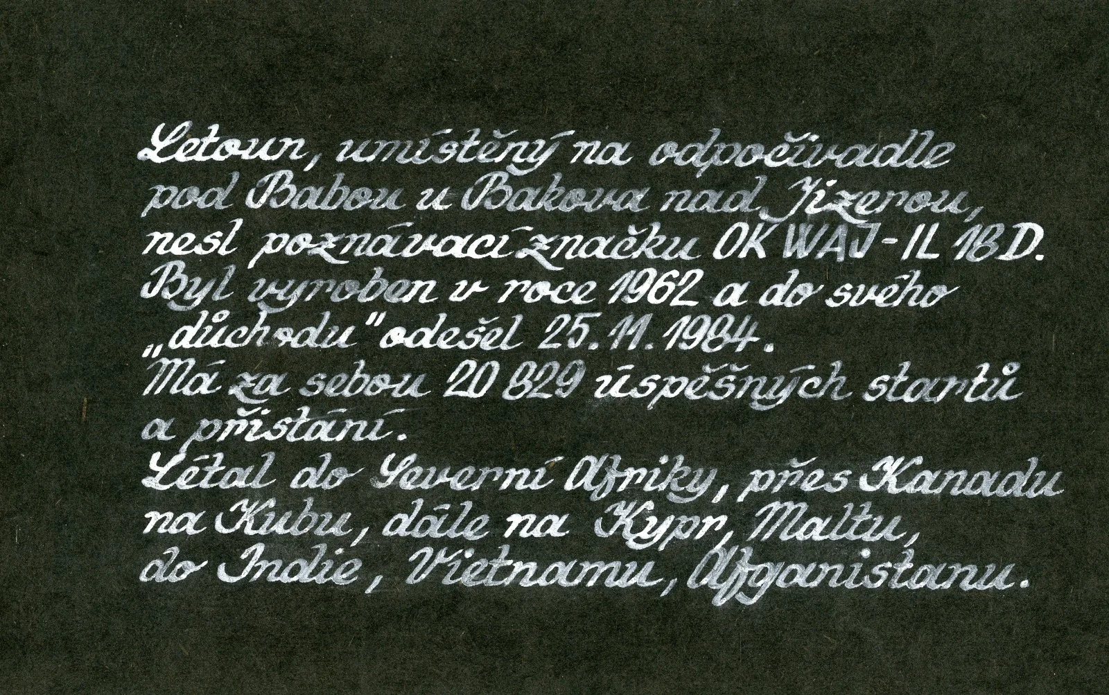 Letadlo historicka popis text ok waj il18