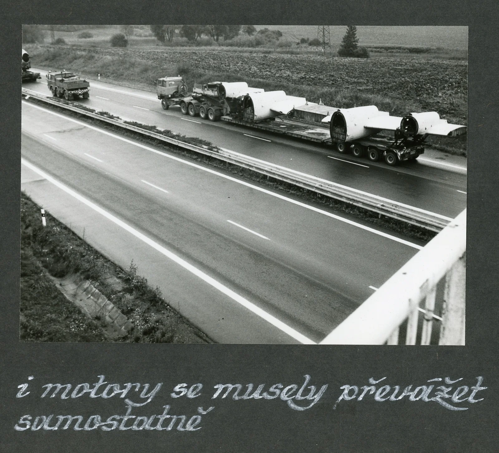 Letadlo historicka preprava motory 1